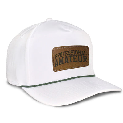 Professional Amateur Leather Patch Hat